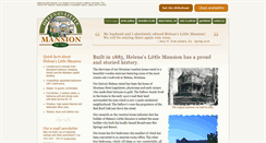 Desktop Screenshot of helenaslittlemansion.com