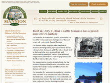 Tablet Screenshot of helenaslittlemansion.com